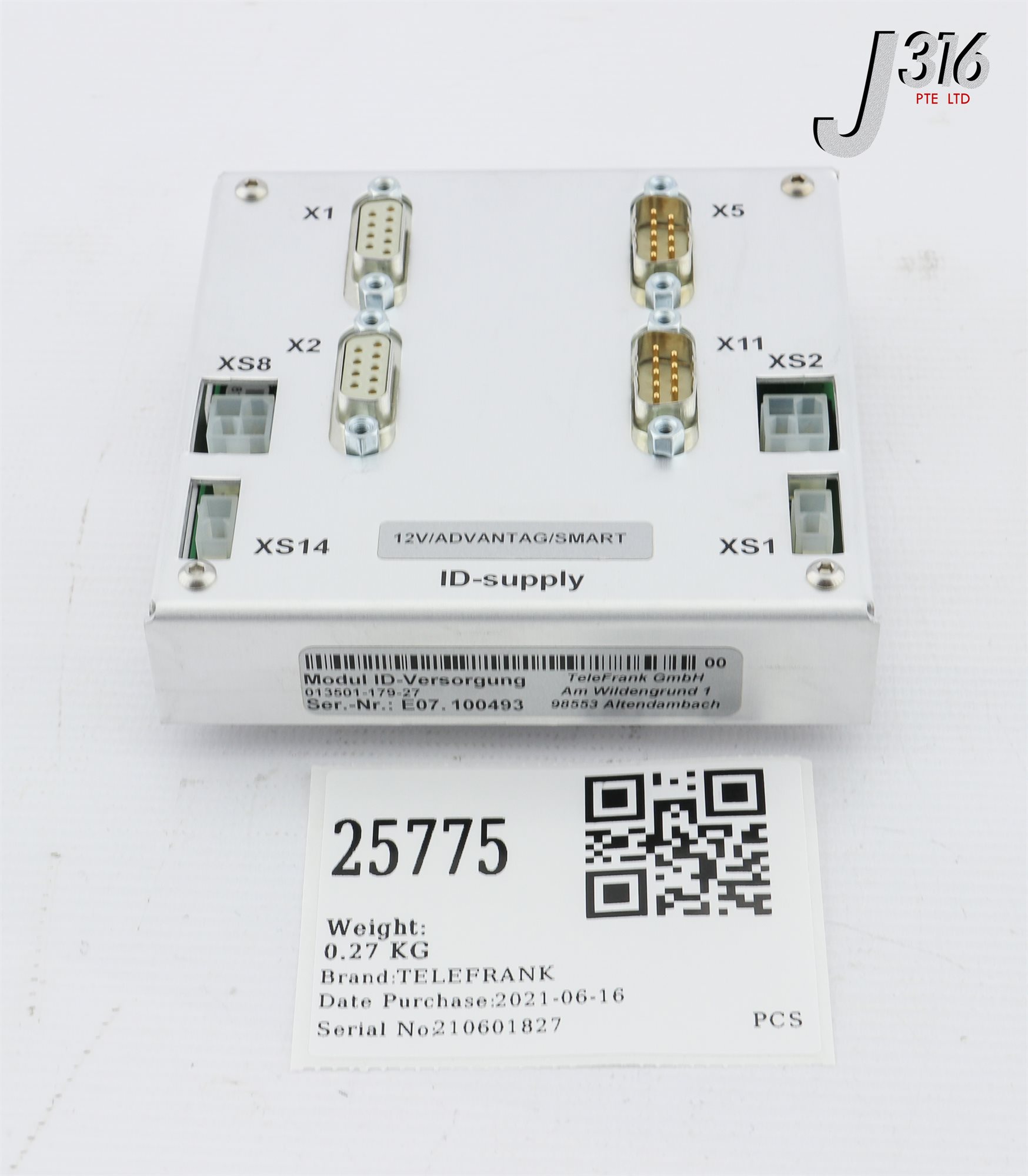 オーダー 25775 TELEFRANK MODUL ID-VERSORGUNG (NEW) 013501-179-27 | eBay